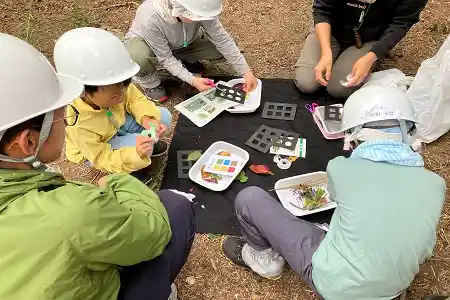 ネイチャーゲームで遊ぶ