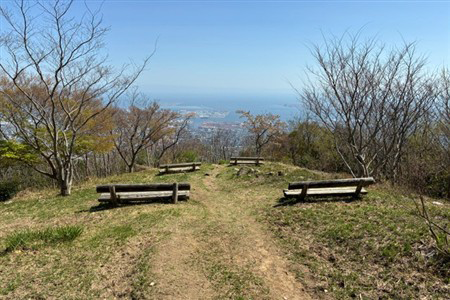 油コブシ展望台からの眺望(活動後)