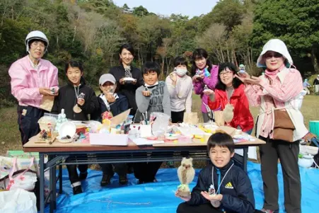 木工クラフト、クレイクラフトも大人気