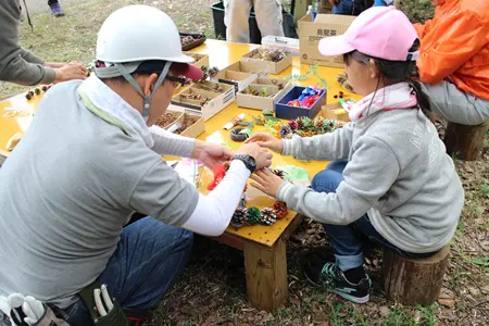 親子で木工クラフト