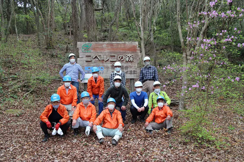 2021年度 春季森林整備活動のイメージ